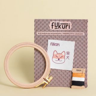 Fukuri - Embroidery Kit - Nippon Shiba