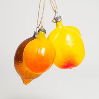 International Wardrobe - Soviet New Years Citrus Ornaments