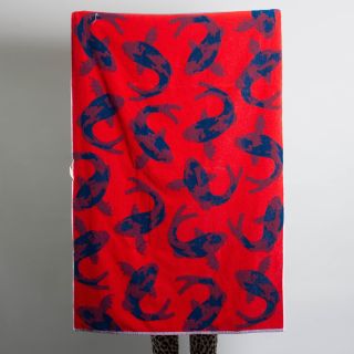 Kitchener Items Bath Towel Koi 150cm x 100 cm