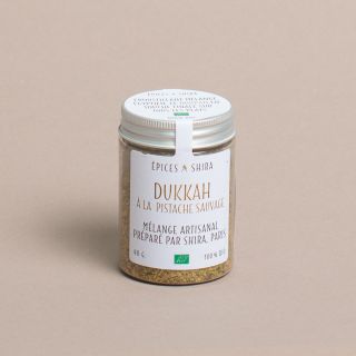 Épices Shira - Dukkah aux Pistaches Sauvages - bio