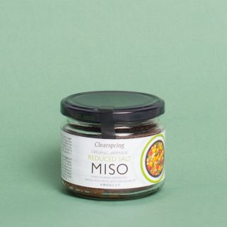 Clearspring Organic Japanese Reduced Salt Miso Paste - Unpasteurised