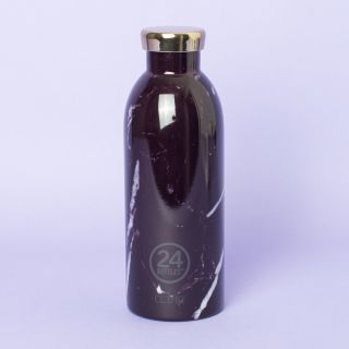 24Bottles Clima Bottle Black Marble 500ml