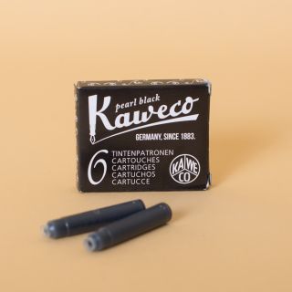 Kaweco Ink Cartridges 6-Pack Pearl Black