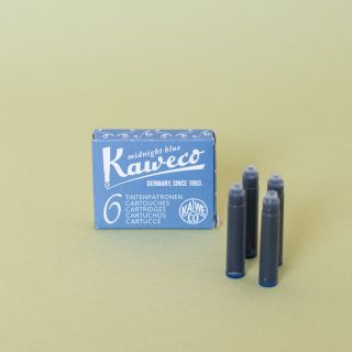 Kaweco Ink Cartridges 6-Pack Midnight Blue