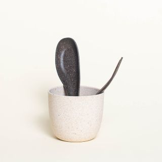 A-List Upcycling Lab Fork and Spoon Black