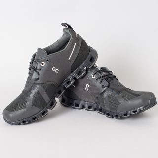 On Sneakers Womens Cloud Waterproof Black Lunar