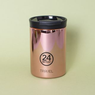 24Bottles Travel Tumbler Rose Gold 350ml