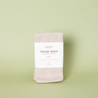 The Organic Company Food Bag Medium Stone