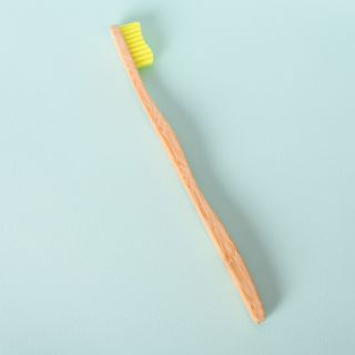 The Humble Co. Eco-Friendly Bamboo Toothbrush Yellow Medium Bristles