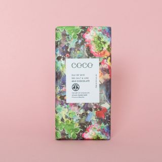 COCO -Timourous Beasties - Sea Salt & Lime Milk Chocolate 40%