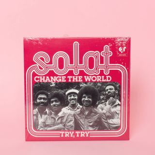 Mr Bongo Solat Change The World / Try, Try 7" LP