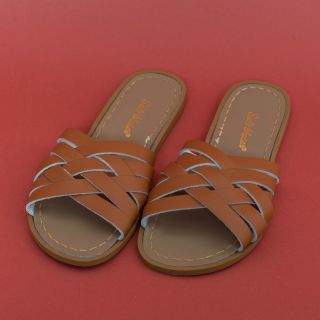 Salt-Water Sandals Retro Slide Tan 