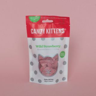 Candy Kittens - Wild Strawberry Gourmet Sweets - Treat Bag