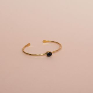 A BeautIful Story Moonlight Black Onyx Gold Bracelet