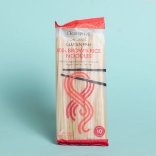 Clearspring Organic Gluten Free 100% Brown Rice Noodles