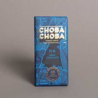  Choba Choba Dark 71%: Pure Dark Swiss Chocolate 71% Cacao