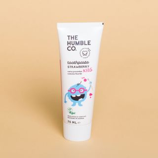 The Humble Co. KIDS Strawberry Toothpaste With Fluoride 