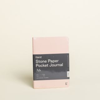 Karst - Stone Paper Pocket Journal Peony