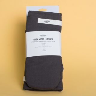 The Organic Company Oven Mitts Medium - Dark grey