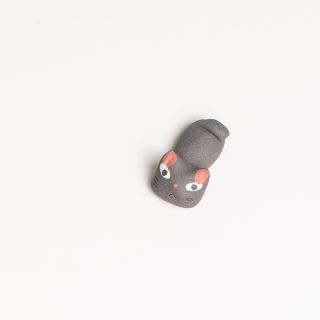 Kawai Co Black Cat Chopstick Rest