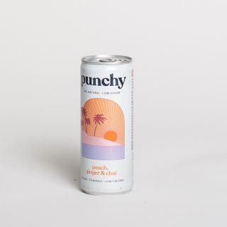 Punchy Drinks - Holiday Romance - Peach Ginger & Chai