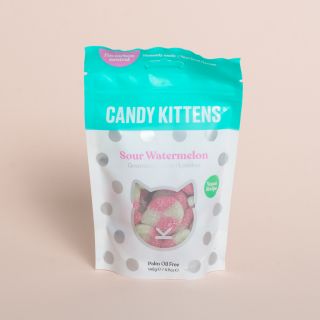 Candy Kittens - Sour Watermelon Gourmet Sweets - Treat Bag