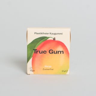True Gum - All Natural Chewing Gum Mango