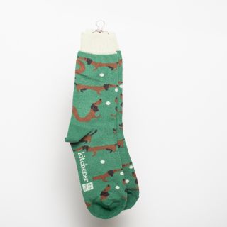Kitchener Items Socks - Dackel Pine Green