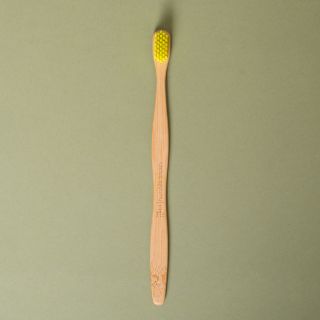 The Humble Co. Eco-Friendly Bamboo Toothbrush Yellow - Sensitive