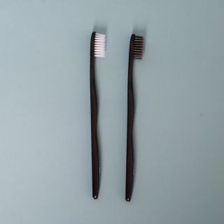 The Humble Co. Plant Based Toothbrush 2 Pack - Sensitive Black/White