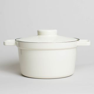 Riess - Topf mit Deckel / Pot with Lid Ø24cm - Pure White