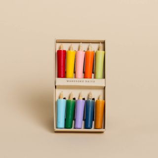 Daiyo - Rice Wax Candle Vivid Colors