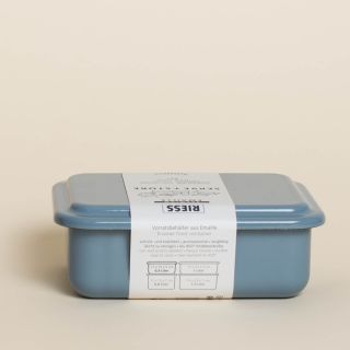 Riess - Vorratsbehälter mit Deckel / Food Container with Lid Low - Heidelbeerblau