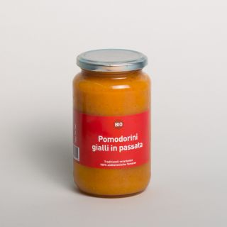 Laboratorio "Pomodorini Gialli in Passata" Pürierte Gelbe Tomaten - Bio