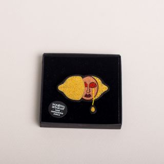 Macon&Lesquoy - Acid - Hand Embroidered Brooch