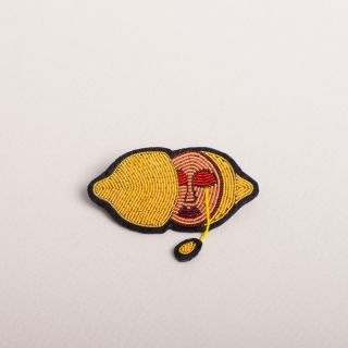 Macon&Lesquoy - Acid - Hand Embroidered Brooch