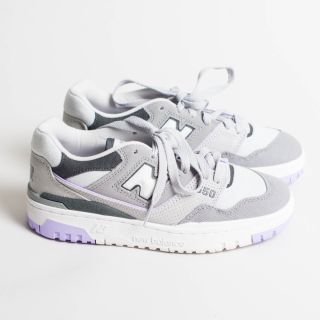 New Balance - Women's 550 Shadow Grey with Grey Matter and Lilac Glo