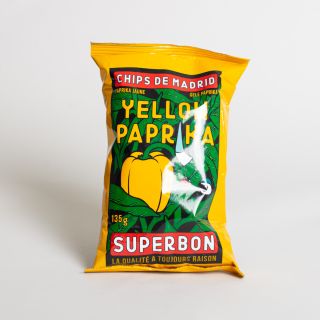 Superbon Madrid Crisps - Yellow Paprika