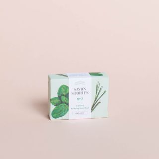 Savon Stories - N°7 Basil Deodorising Kitchen Organic & Natural Soap 