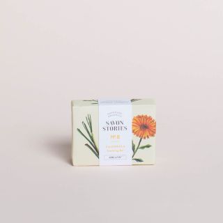 Savon Stories - N°8 Lemongrass & Calendula Organic & Natural Soap - Soothing Bar
