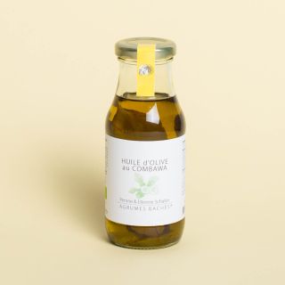 Agrumes Schaller Bachés - Huile d'Olive au Combawa / Organic Kaffir Lime Olive Oil