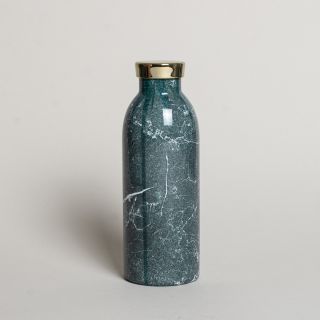 24Bottles Clima Bottle - Green Marble 500ml