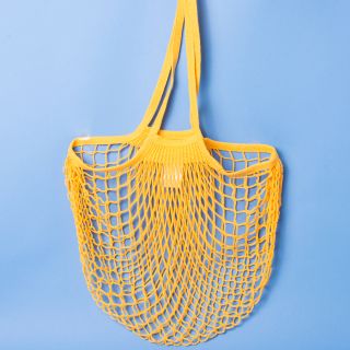 Filt Net Shopping Bag Gold