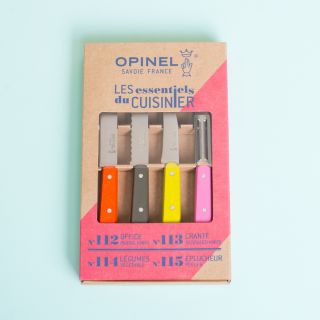 Opinel Fifties 4 Essentials Knife Set Box
