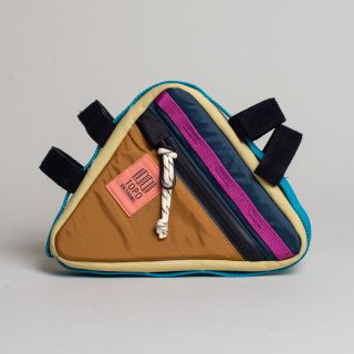 Topo Designs - Frame Bag Khaki Pond Blue 