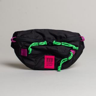 Topo Designs - Mountain Waist Pack Black Pink 