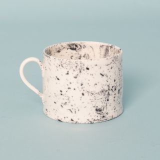 Laurin Schaub Basic Coffee Cup Black & White Marbled