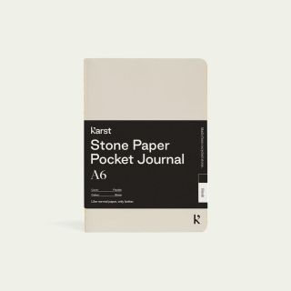 Karst - Stone Paper Pocket Journal A6 Stone