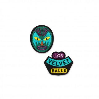 Macon & Lesquoy Los Velvet Balls Badge