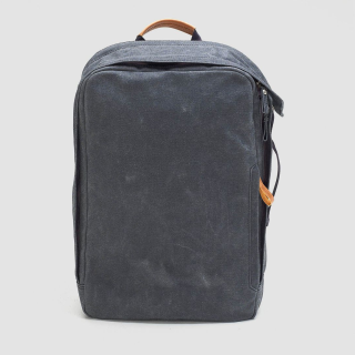 Qwestion Backpack Organic Washed Black